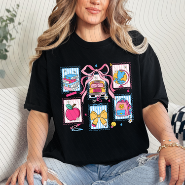 School Collage T-Shirt *Back to School Sale*